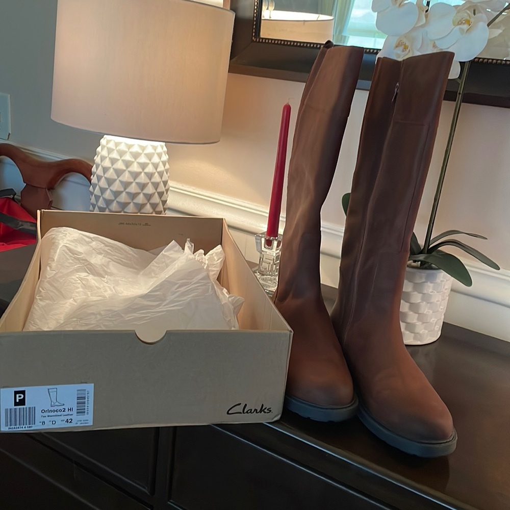 Clark’s Orinoco2 Tan Warm-lined Leather Boots